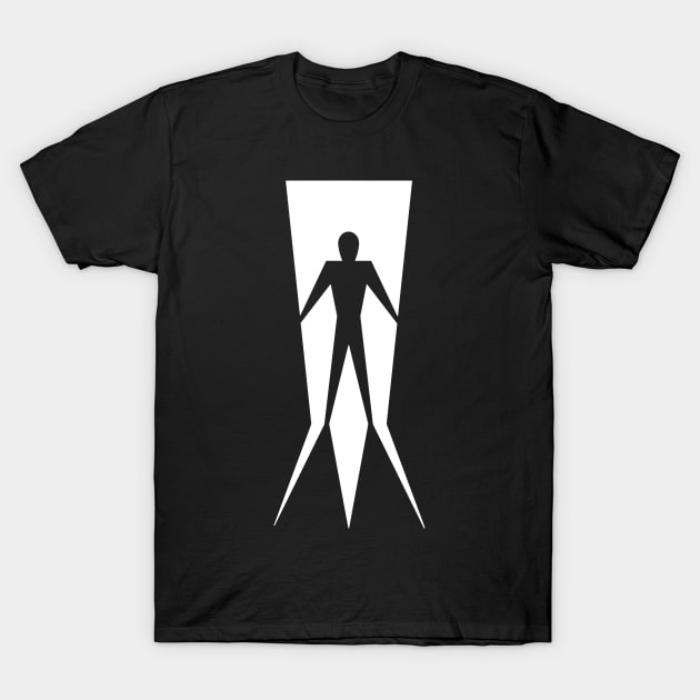 Shadowman Silhouette T-Shirt by Mozz